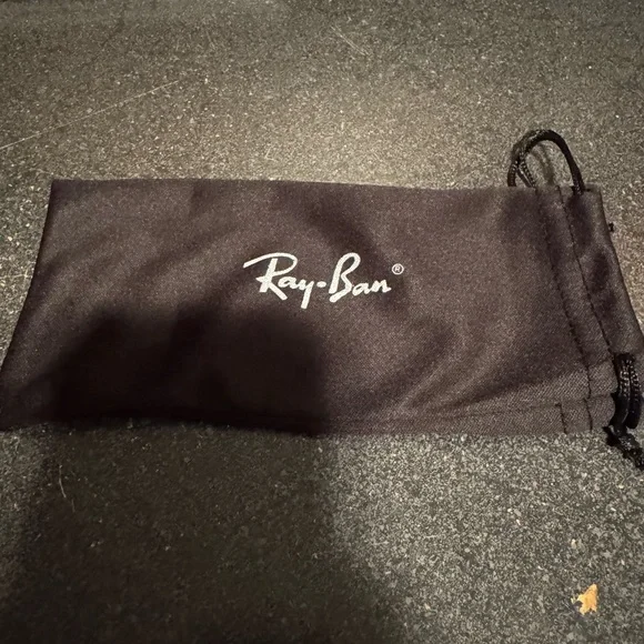 Ray-Ban Black and Gold Clubmaster Sunglasses